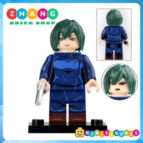 Đồ chơi xếp hình Jujutsu Kaisen Gojo Mai Todo Gakuganji Miwa Yaga Nanami Kento Minifigures WM6149