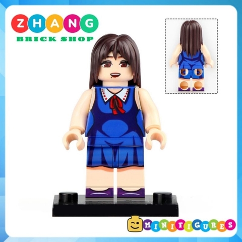 Đồ chơi xếp hình Jujutsu Kaisen Maki Inumaki Geto Rika Okkotsu Gojo Nanami Kento Panda Minifigures WM6140