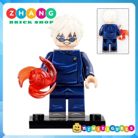 Đồ chơi xếp hình Jujutsu Kaisen Maki Inumaki Geto Rika Okkotsu Gojo Nanami Kento Panda Minifigures WM6140