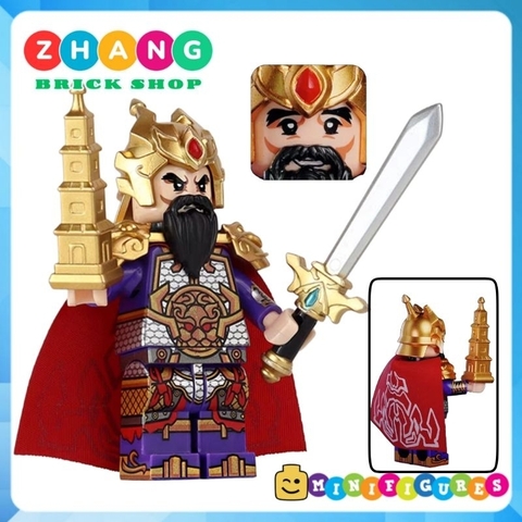 Đồ chơi xếp hình Tây du ký Wukong Tôn Ngộ Không Na tra Dương Tiễn Lý Tịnh Thiết phiến công chúa Minifigures Bekool 3030B