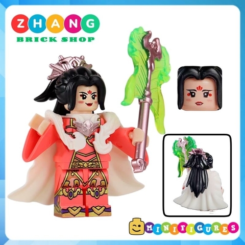 Đồ chơi xếp hình Tây du ký Wukong Tôn Ngộ Không Na tra Dương Tiễn Lý Tịnh Thiết phiến công chúa Minifigures Bekool 3030B