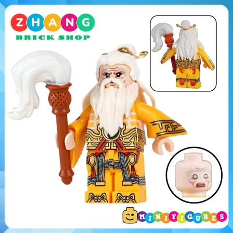 Đồ chơi xếp hình Tây du ký Wukong Tôn Ngộ Không Na tra Dương Tiễn Lý Tịnh Thiết phiến công chúa Minifigures Bekool 3030B