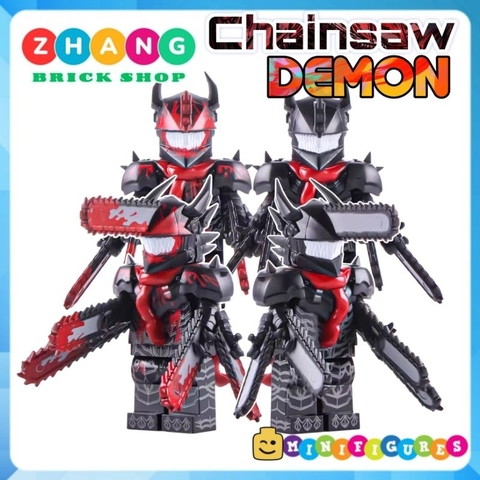 Đồ chơi xếp hình Chainsaw demon quỷ cưa mạnh nhất trong Chainsaw man Denji Minifigures WM2565
