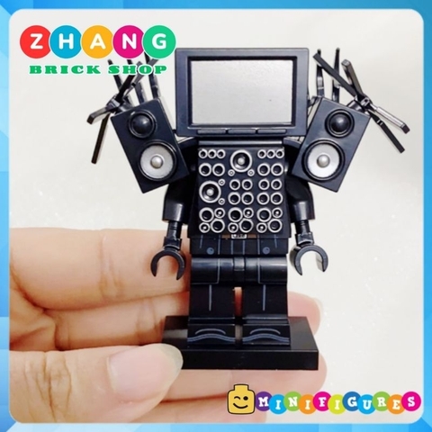 Đồ chơi xếp hình Skibidi toilet trong trò chơi Titan TV Man Mô hình lắp ráp Minifigures  KDL821 XPK2162