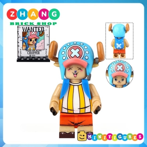 Đồ chơi xếp hình One Piece Sanji - Perona Tony Chopper Luffy Yamato Sabo đảo hải tặc Minifigures DY605 634