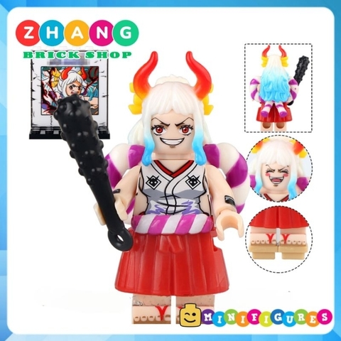 Đồ chơi xếp hình One Piece Sanji - Perona Tony Chopper Luffy Yamato Sabo đảo hải tặc Minifigures DY605 634