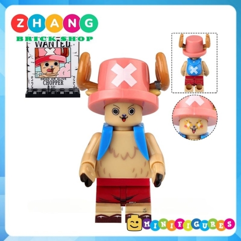 Đồ chơi xếp hình One Piece Sanji - Perona Tony Chopper Luffy Yamato Sabo đảo hải tặc Minifigures DY605 634