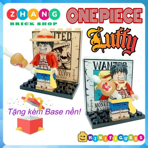 Đồ chơi xếp hình One Piece thuyền trưởng Luffy trong Đảo hải tặc lắp ráp Minifigures DY601 DY602