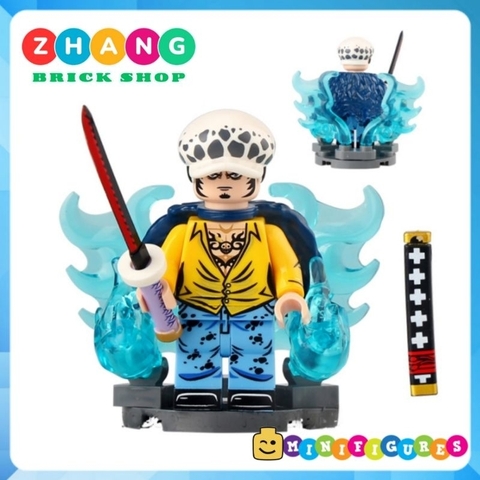 Đồ chơi xếp hình One Piece Doflamingo NIKA LUFFY Sanji Law Kaido Jinbe Zoro Minifigures TP1007