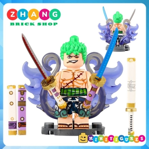 Đồ chơi xếp hình One Piece Doflamingo NIKA LUFFY Sanji Law Kaido Jinbe Zoro Minifigures TP1007