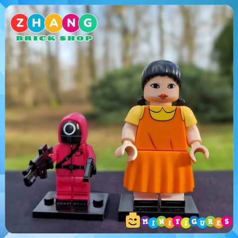 Đồ chơi xếp hình Doll Squid Game trong búp bê Trò chơi con mực KDL808 K2237