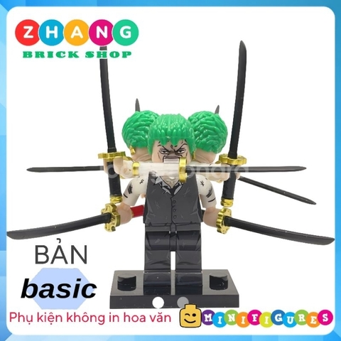 Đồ chơi xếp hình One Piece Roronoa Zoro Haki trong đảo hải tặc Minifigures DY658 659 DY659