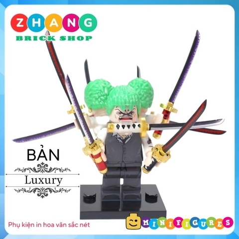 Đồ chơi xếp hình One Piece Roronoa Zoro Haki trong đảo hải tặc Minifigures DY658 659 DY659