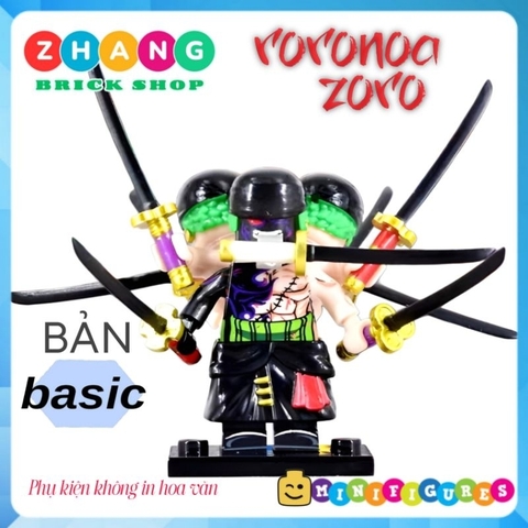 Đồ chơi xếp hình ONE PIECE Roronoa Zoro haki trong đảo hải tặc Minifigures DY660 661 DY661