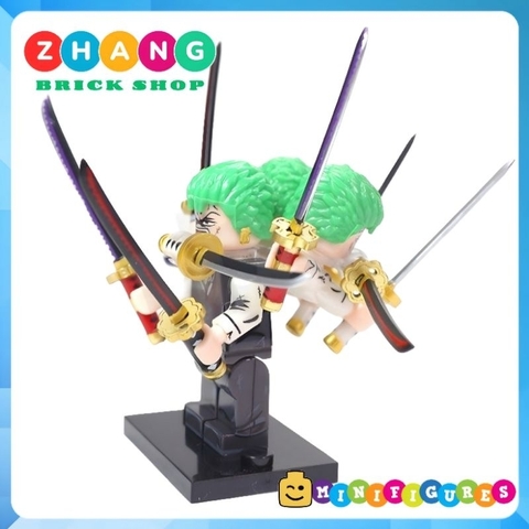 Đồ chơi xếp hình One Piece Roronoa Zoro Haki trong đảo hải tặc Minifigures DY658 659 DY659