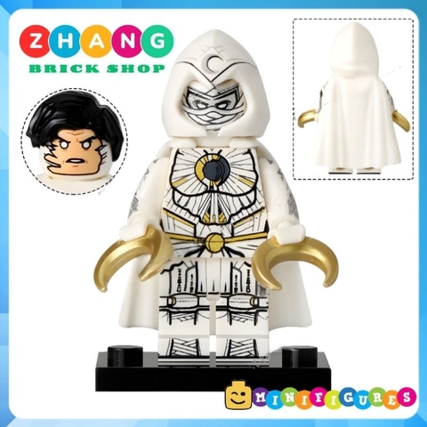 Đồ chơi xếp hình Moon Knight - Wanda - Doctor Strange - Magneto - Wenwu - Shangchi Minifigures TV6208
