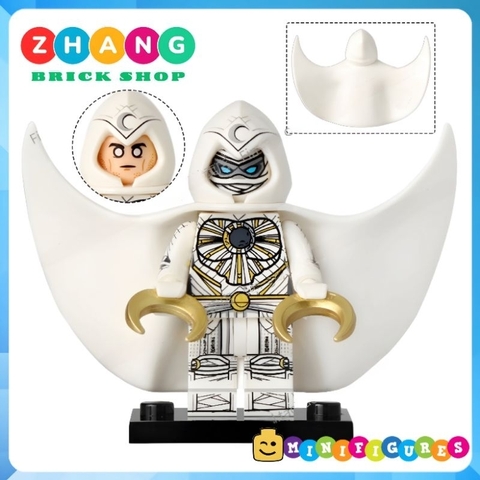 Đồ chơi xếp hình Moon Knight - Wanda - Doctor Strange - Magneto - Wenwu - Shangchi Minifigures TV6208