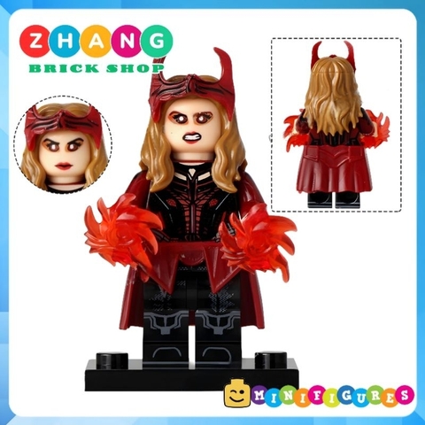 Đồ chơi xếp hình Moon Knight - Wanda - Doctor Strange - Magneto - Wenwu - Shangchi Minifigures TV6208