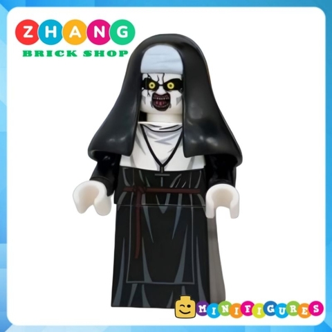 Đồ chơi xếp hình Valak ác quỷ ma sơ the nun trong phim kinh dị The conjuring WM2895 WM6105