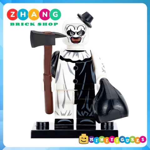 Đồ chơi xếp hình tên hề Terrifier trong phim kinh dị gã hề điên loạn Minifigures WM2898 WM6205