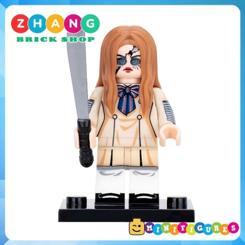 Đồ chơi xếp hình M3GAN búp bê người máy kinh dị Minifigures WM2894 WM6205