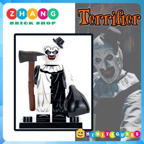 Đồ chơi xếp hình tên hề Terrifier trong phim kinh dị gã hề điên loạn Minifigures WM2898 WM6205