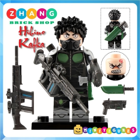 Đồ chơi xếp hình Monster No 8 trong anime kaiju 8 gou manga Kafka Minifigures WM6197