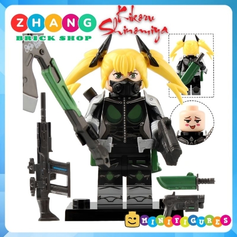 Đồ chơi xếp hình Monster No 8 trong anime kaiju 8 gou manga Kafka Minifigures WM6197
