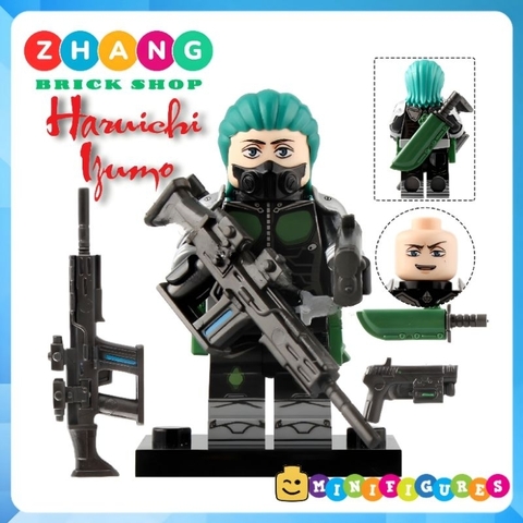 Đồ chơi xếp hình Monster No 8 trong anime kaiju 8 gou manga Kafka Minifigures WM6197