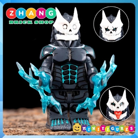 Đồ chơi xếp hình Kaiju No 8 trong anime Kafka Hibino Minifigures WM2834 WM6197
