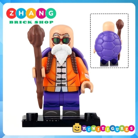 Đồ chơi xếp hình dragon ball Son Goku Master Roshi Jiren - Son Gohan - Gogeta - Frieza Super Saiyan Minifigures WM6178