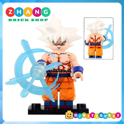 Đồ chơi xếp hình dragon ball Son Goku Master Roshi Jiren - Son Gohan - Gogeta - Frieza Super Saiyan Minifigures WM6178