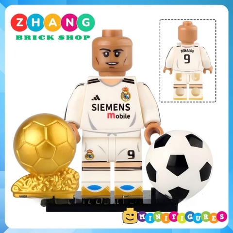 Đồ chơi xếp hình cầu thủ bóng đá vua phá lưới các ngôi sao Minifigures TV6504