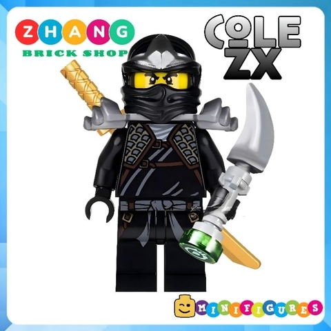 Đồ chơi xếp hình Ninjago ZX kai lloyd cole zane jay bản đẹp Minifigures Ga131 136