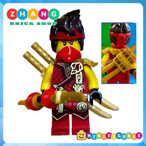 Đồ chơi xếp hình Ninjago Tournament Kai Lloyd Cole Jay Nya Zane Dragons Rising Minifigures custum