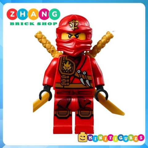 Đồ chơi xếp hình Ninjago Tournament Kai cole lloyd jay Zane titanium bản đẹp Minifigures