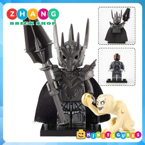 Đồ chơi xếp hình The Lord of the Ring Sauron Gandalf Saruman Gothmog Bolg chúa tể những chiếc nhẫn Minifigures TV6409