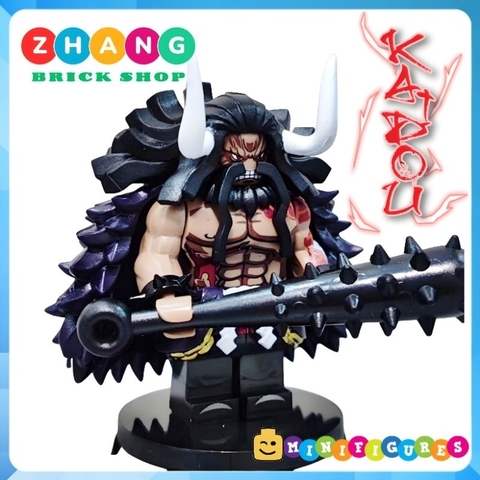 Đồ chơi xếp hình One Piece tứ hoàng Kaidou trong đảo hải tặc bản đẹp trang trí bánh sinh nhật Minifigures WM6188 WM2756