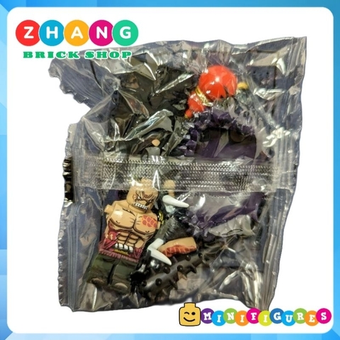 Đồ chơi xếp hình One Piece tứ hoàng Kaidou trong đảo hải tặc bản đẹp trang trí bánh sinh nhật Minifigures WM6188 WM2756