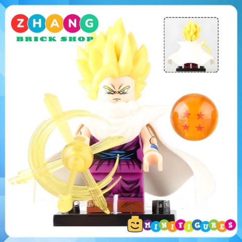Đồ chơi xếp hình Dragon Ball Krillin  - Tien Shinhan Yamcha Son Gohan Son Goku Android 17 Minifigures WM6180