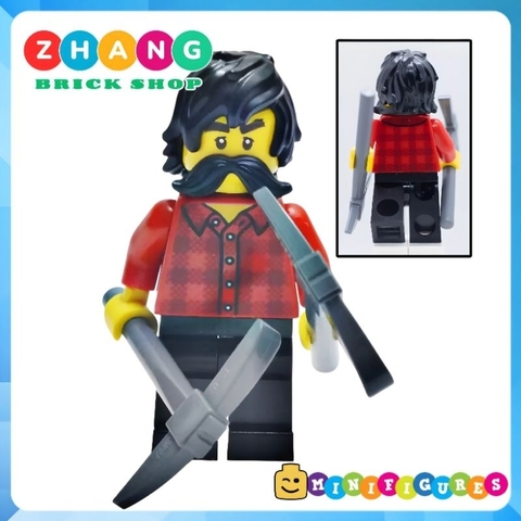 Đồ chơi xếp hình Ninjago Arcade Avatar Lloyd Nya Cole Jay Kai trang trí bánh sinh nhật Minifigures