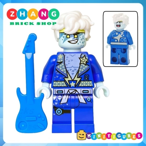 Đồ chơi xếp hình Ninjago Arcade Avatar Lloyd Nya Cole Jay Kai trang trí bánh sinh nhật Minifigures