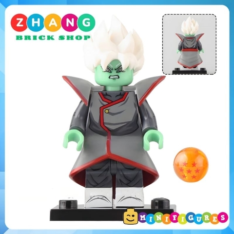 Đồ chơi xếp hình Dragon Ball Android 18 - Android 17 - Vegeta - Jiren - Son goku Kefla - Hitto Zamasu minifigures WM6181