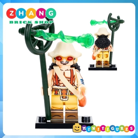 Đồ chơi xếp hình One Piece Luffy - Tony Chopper - Sanji - Nami- Zoro - Brook Nico Usopp đảo hải tặc Minifigures WM6191