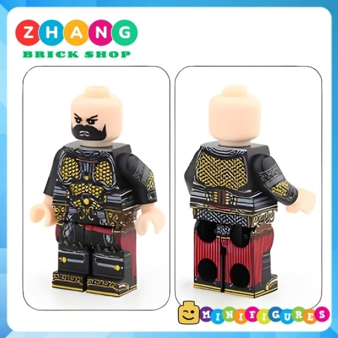 Đồ chơi xếp hình Tam quốc Tôn Quyền Đông Ngô Sun Quan trang trí bánh sinh nhật Minifigures