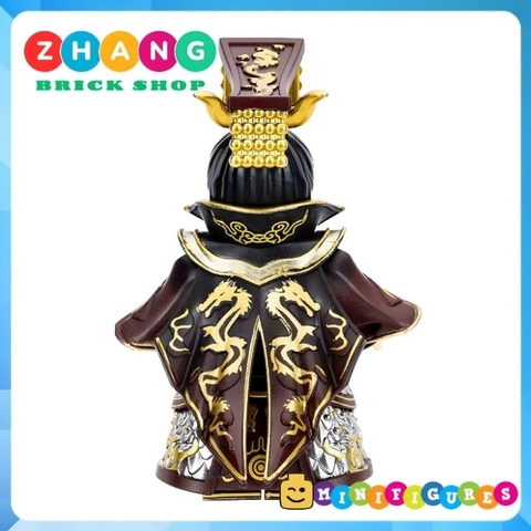Đồ chơi xếp hình Tam quốc Tôn Quyền Đông Ngô Sun Quan trang trí bánh sinh nhật Minifigures