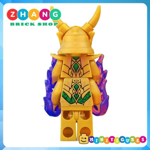 Đồ chơi xếp hình Ninjago mặt quỷ Oni Lloyd Oni Garmadon Zhang Brick Shop Minifigures