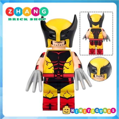 Đồ chơi xếp hình Xmen dị nhân Cable Jean Gray Storm Sunspot Wolverine Bastion Gladiator Morph Minifigures G0170