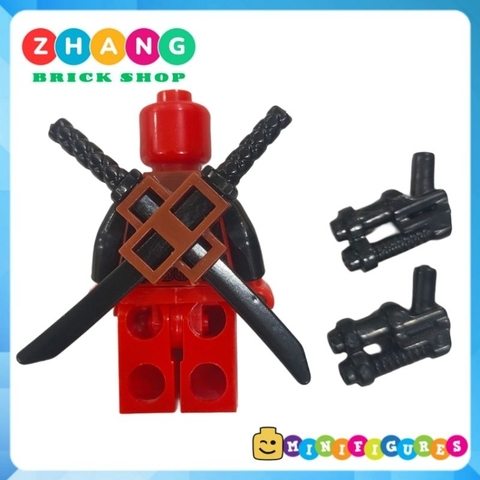 Đồ chơi xếp hình Deadpool siêu anh hùng Marvel trong dị nhân X-men Minifigures Jinrun