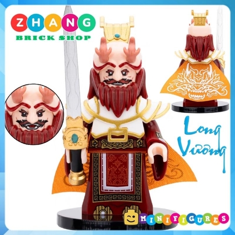 Đồ chơi xếp hình Tây Du Ký Tôn ngộ không Bạch long vương kim ngân giác đại vương tể tướng rùa Minifigures Bekool 3031C